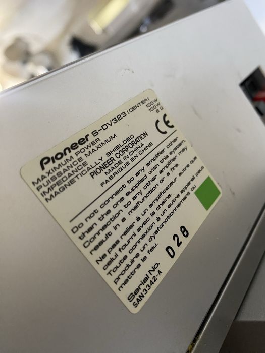 Домашній Кінотеатр  5.1 PioneerS- DV323