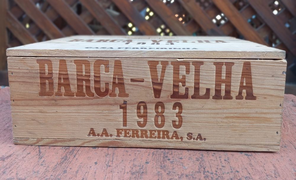 Caixa de vinho Barca Velha