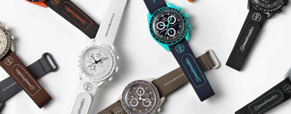 Ремешки Каучук MOONSWATCH SWATCH OMEGA оригинал ремінці