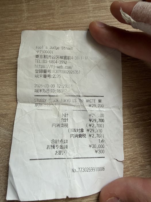 Лонгслив stussy Tokyo