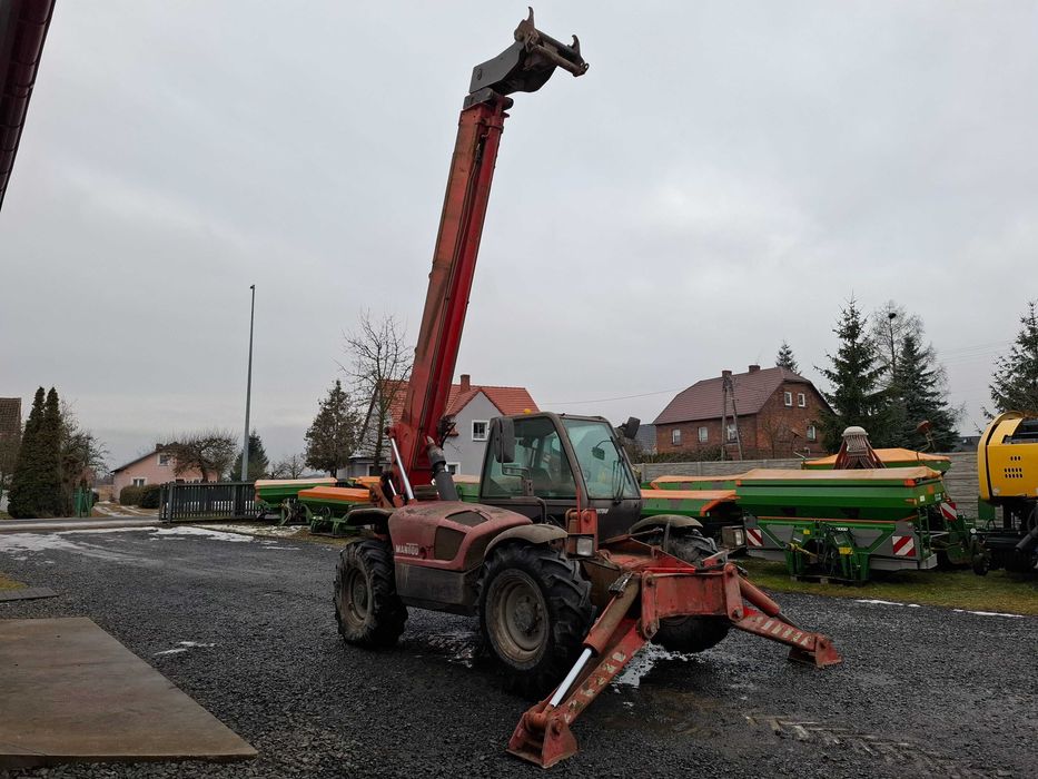 ŁADOWARKA teleskopowa MANITOU MT 1440 SLT, mały przebieg 3900 mtg
