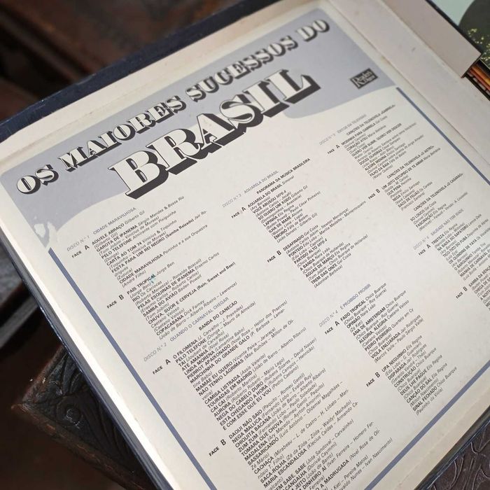 Vinil LP "Os maiores sucessos do Brasil"