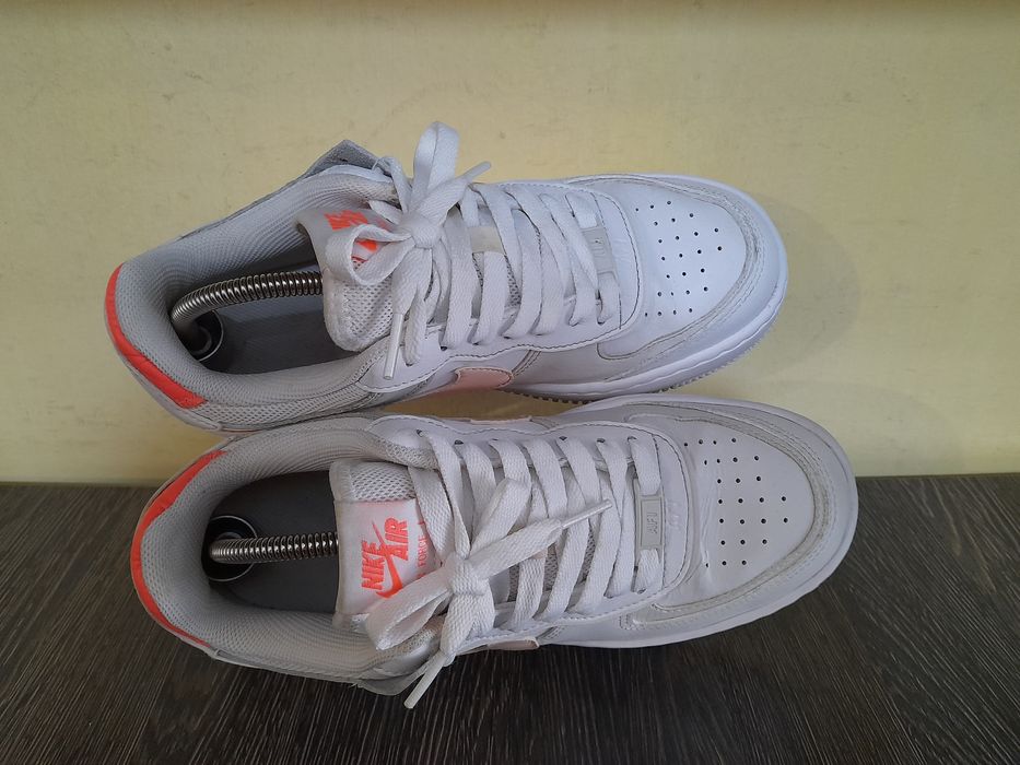 Жіночі шкіряні кросівки Nike Air Force 1 Shadow оригінал