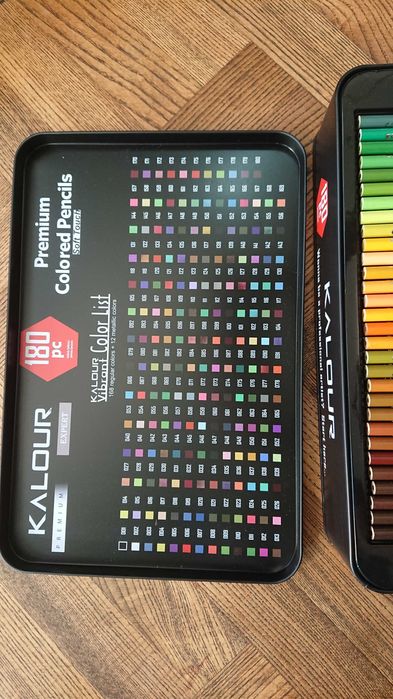 Kalour 180 Kolorów Premium Expert kredki