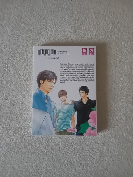 Nim rozkwitną kwiaty unikat manga yaoi bl