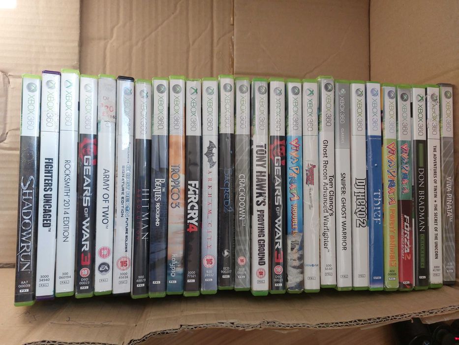 Gry na xbox 360 29szt.