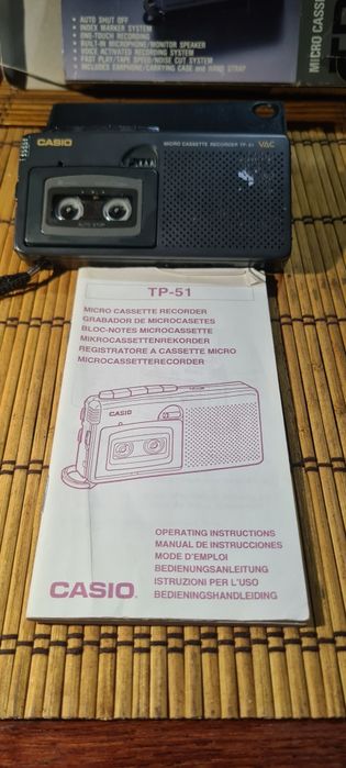 Диктофон CASIO  TP-51 .