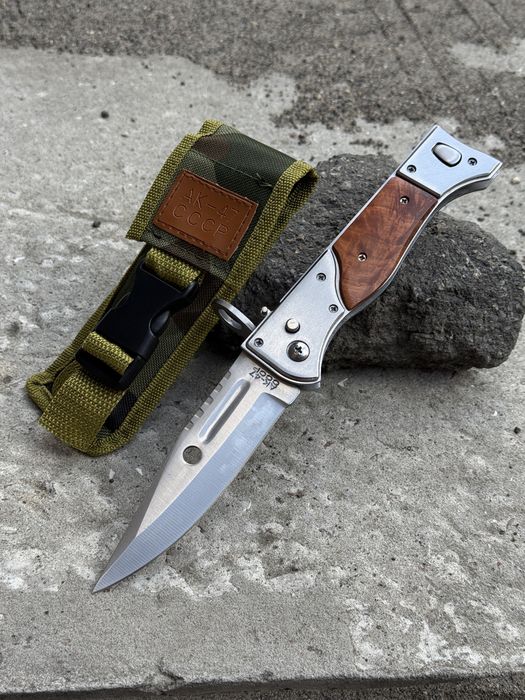Код 710 Складний ніж АК викидний мисливський складной тактичний