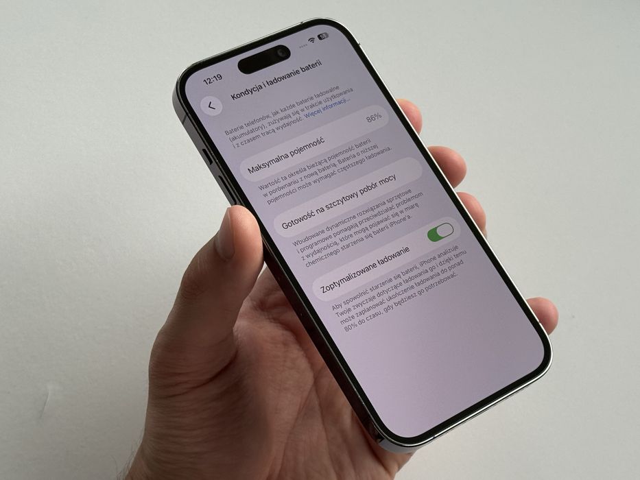  iPhone 14 Pro Deep Purple 128GB IDEALNY 100% oryginalny i sprawny z pełnym zestawem RZESZÓW