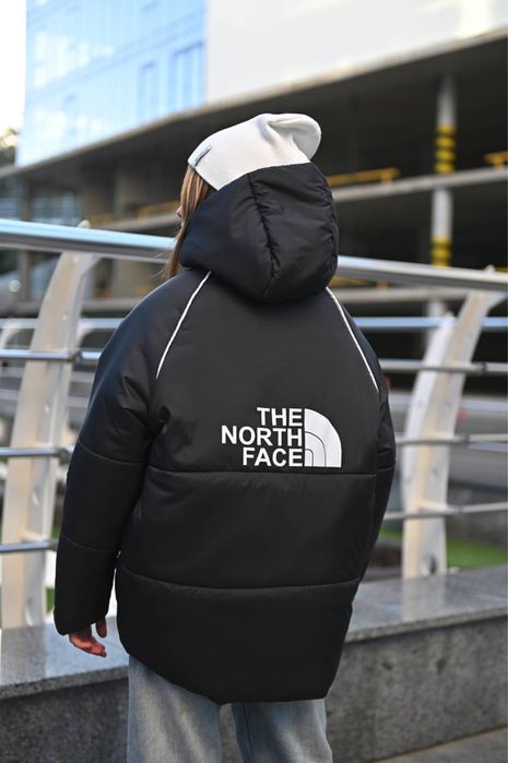 Зимова тепла куртка на дівчинку 152 158 164 170 176 шоколад чорний