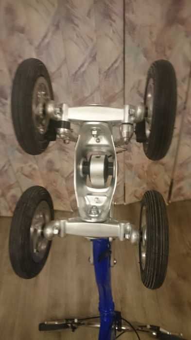 Rower na 5 kołach SERYJNY :) bez przeróbek. Robiiii Wrażeeeenieeee...