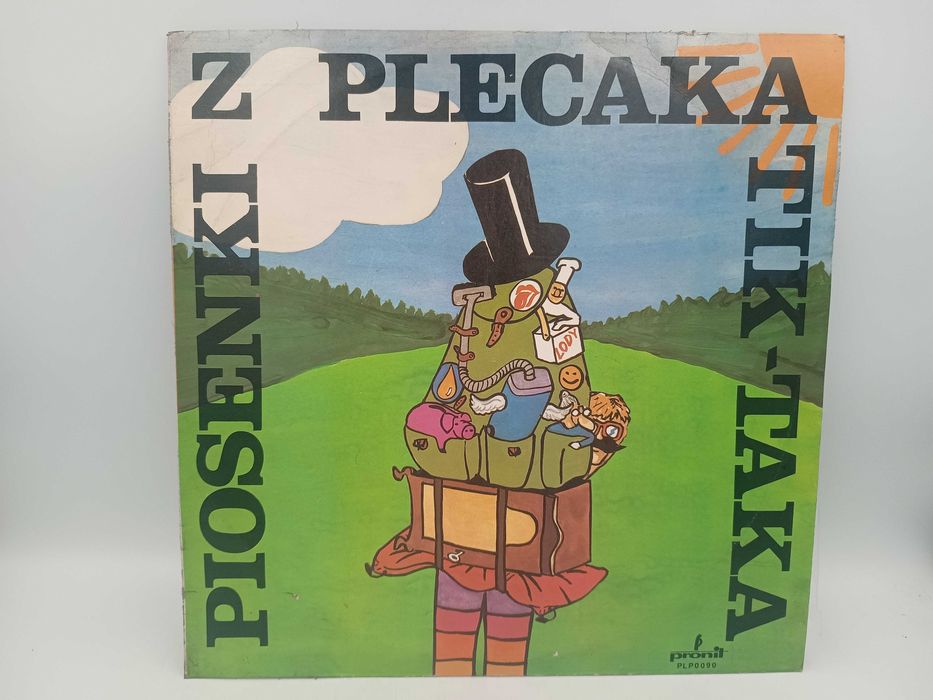 Płyta winylowa Piosenki z plecaka Tik-Taka Pronit 1988 rok winyl