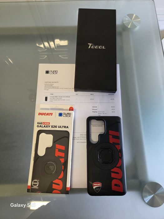 Quad Lock Samsung S26 Ultra e S25 Mag Case