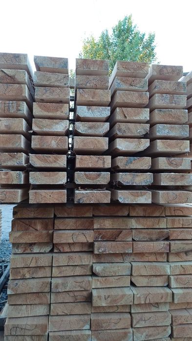 СВІЖОПИЛ Дошка, брус, рейка, куб обрізної дошки, необрізна дошка