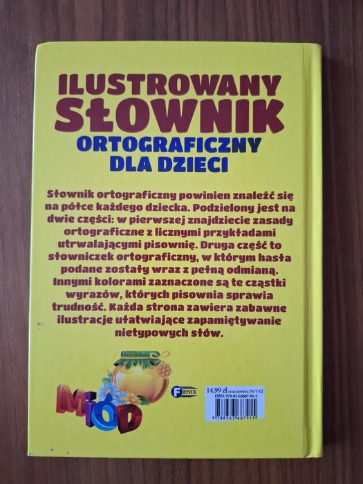 Ilustrowany słownik ortograficzny dla dzieci
