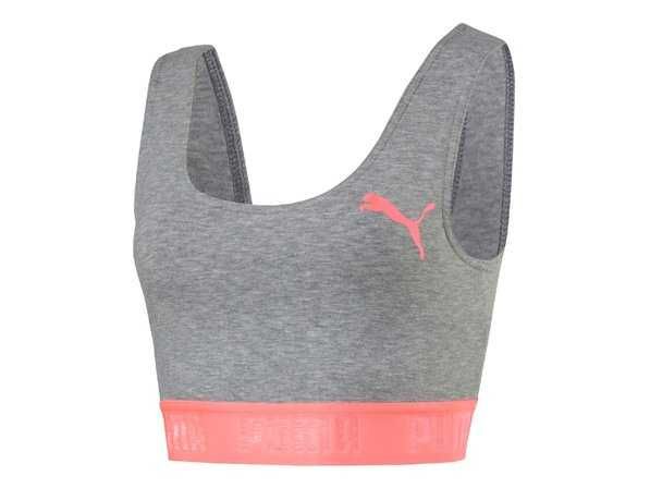 Stanik sportowy Puma  rozniar  36/S szary