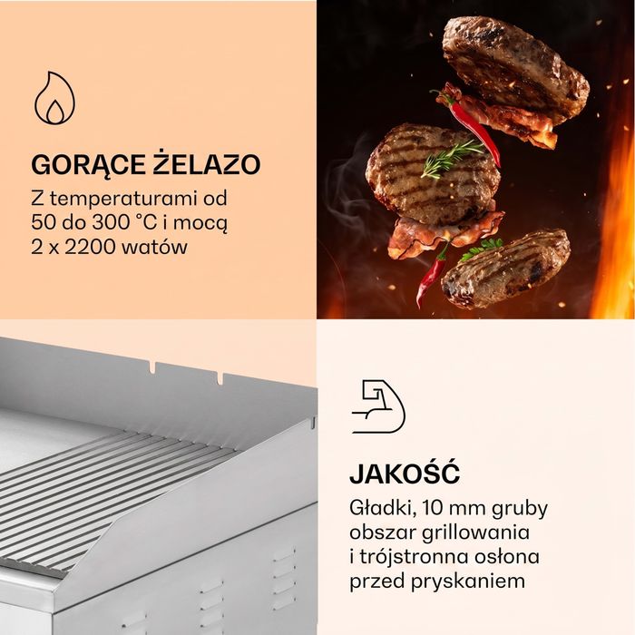 Grill gastronomiczny elektryczny Klarstein