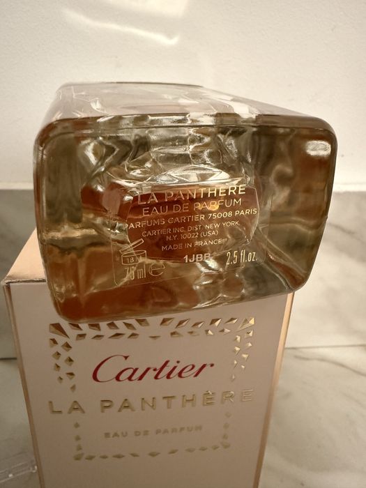 Perfumy Cartier La Panthere edp 75ml + opakowanie 2021, batch 1JBB