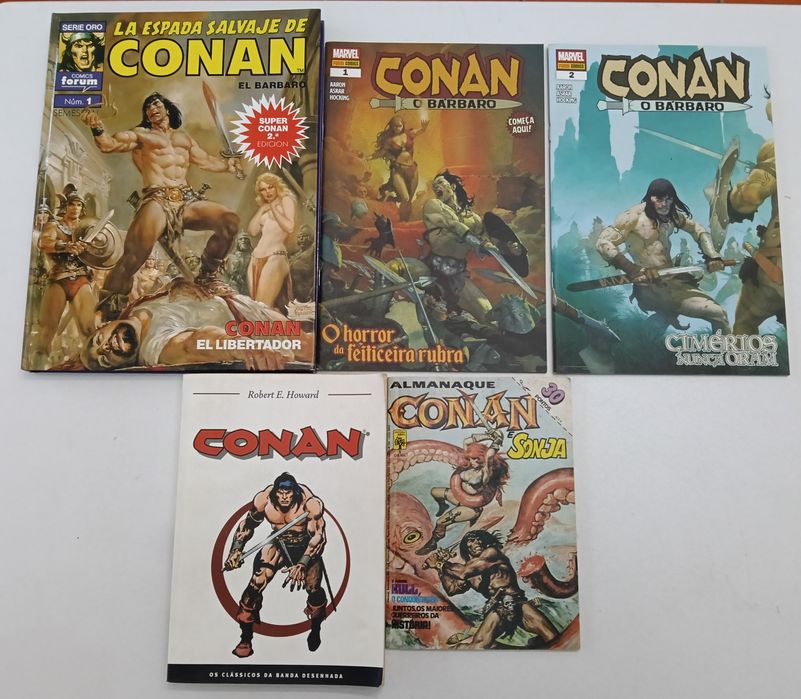 21  Livros Conan, várias coleções diferentes