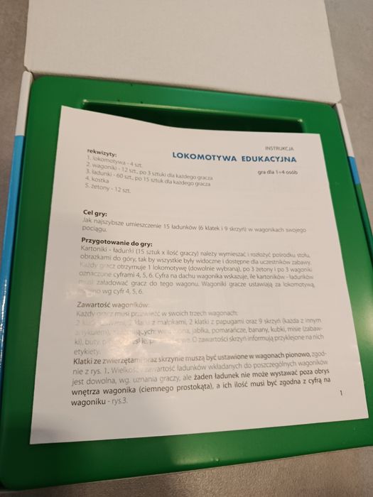 Lokomotywa edukacyjna gra