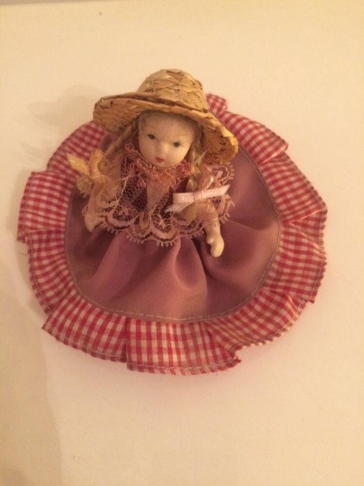 Vintage porcelain doll for restoration