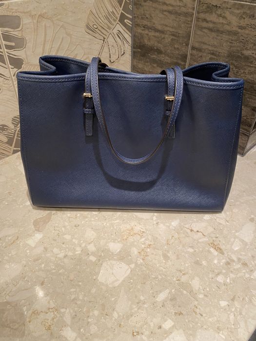 Torebka Michael Kors jet set marine niebieski granat