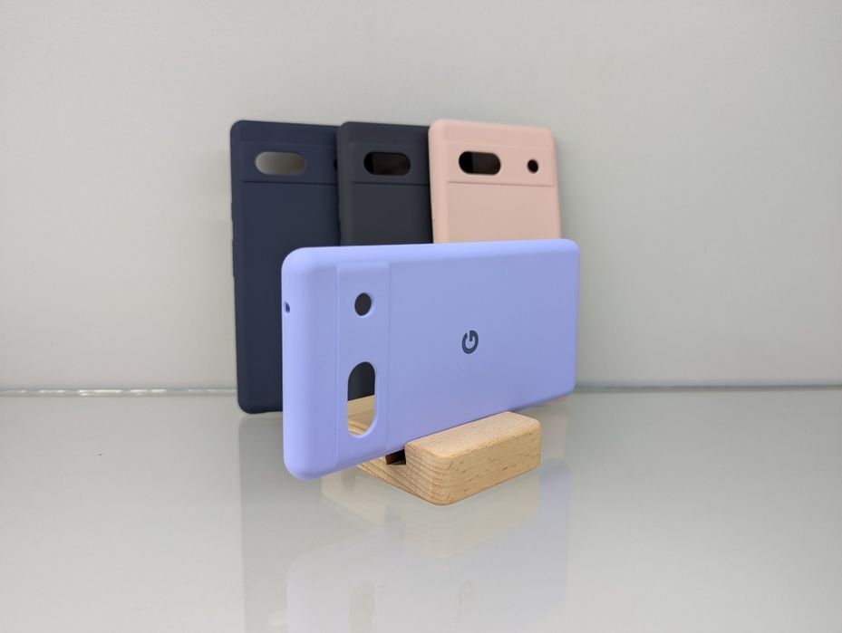 Google Pixel 7A Противоударный чехол з логотипом софт тач Чохол