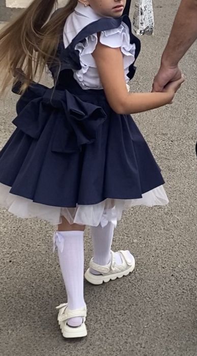 Шкільна форма, сарафан-трансформер