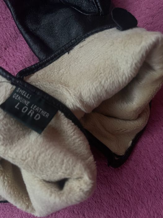 Перчатки удлиненные кожа