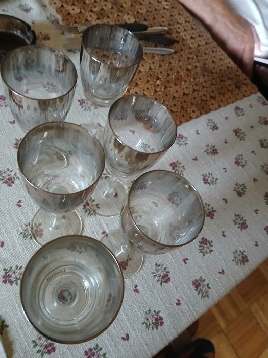 6 kieliszków Huta Szkła Krosno