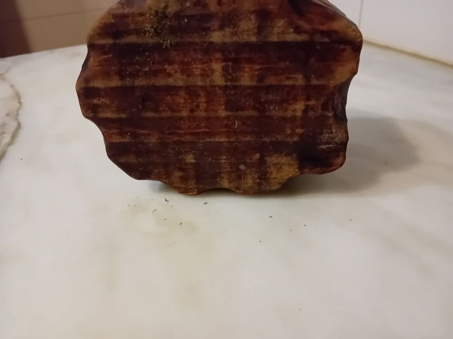 Cinzeiro em Madeira com Ferradura de Cavalo