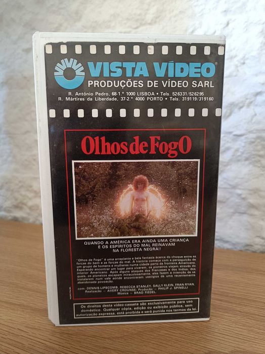 Filme VHS Olhos de Fogo (Eyes Of Fire)