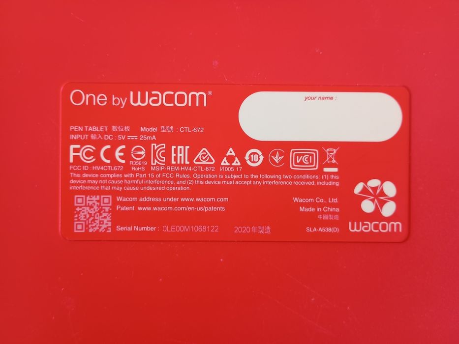 Wacom One Tablet - Medium Size439595621239367682