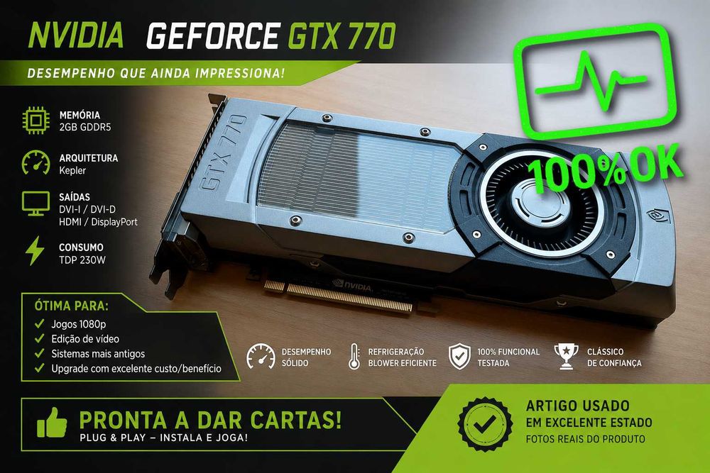 Placa gráfica NVIDIA GeForce GTX 770 - Founders Edition