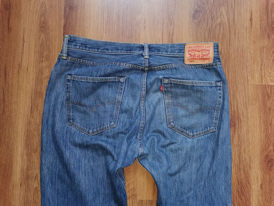 Levi's 501 W36 L32 spodnie jeansowe jeansy Levis dżinsy