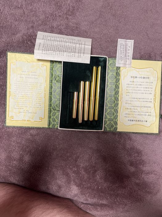 Иглы для акупунктуры набор