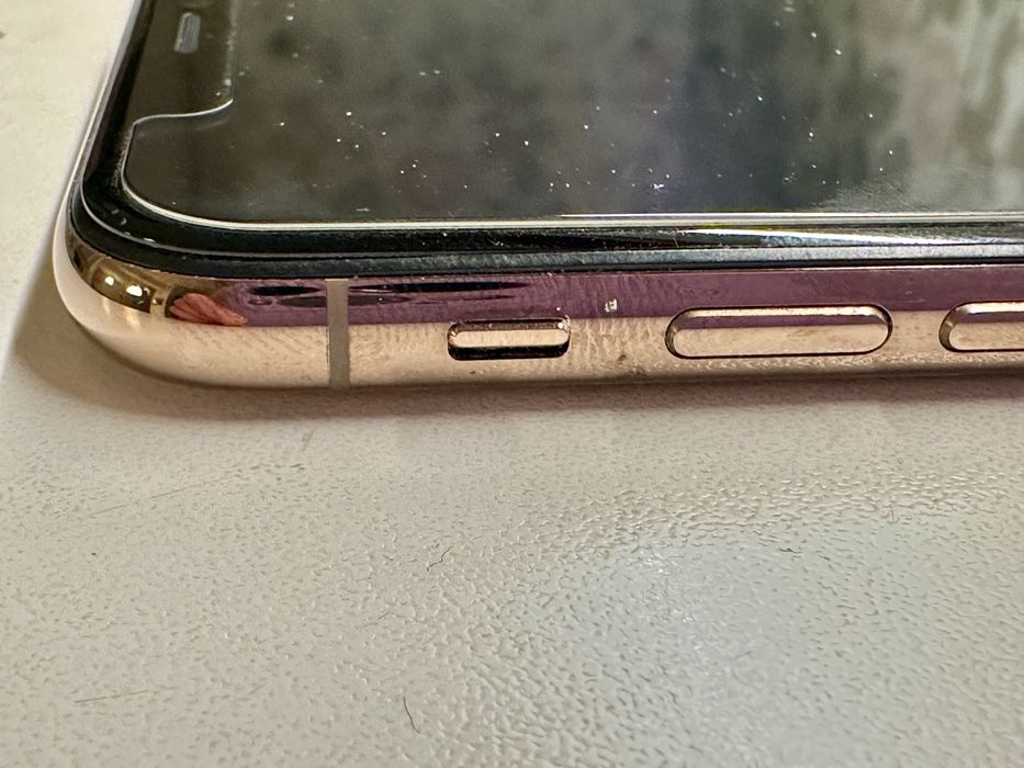 Iphone xs 256gb złoty (działa super, zbita tylna szybka