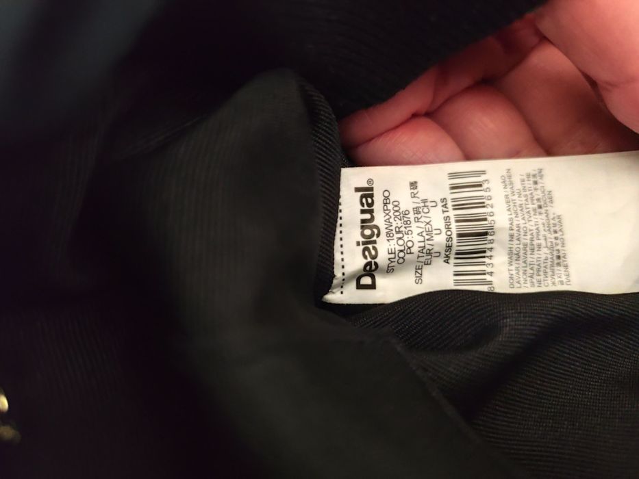 Mochila Desigual Preta