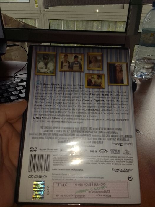 Dvd filme o meu nome e bill