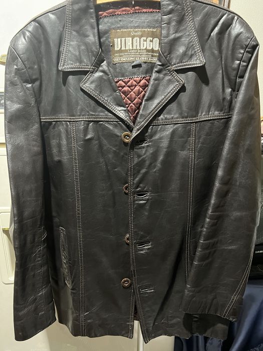Casaco masculino >  Couro