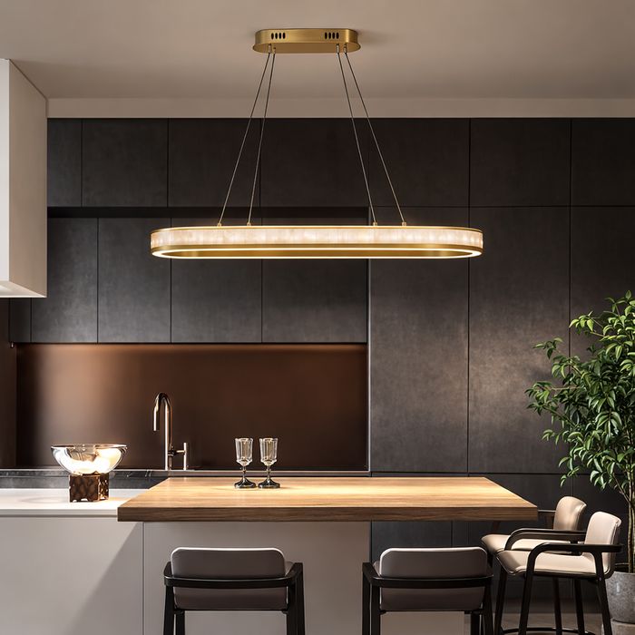 Підвісна люстра дизайнерська лед люстра