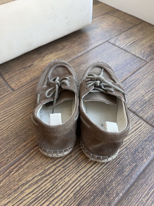 Еспадрільї, мокасина zara 34 розмір
