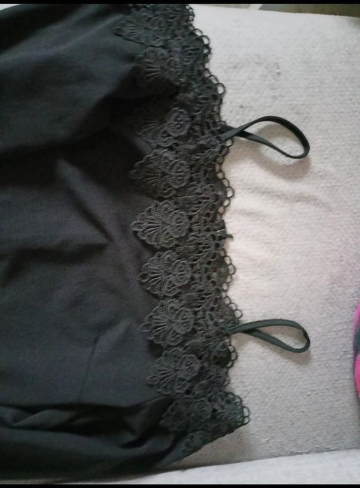 Czerna mini sukienka