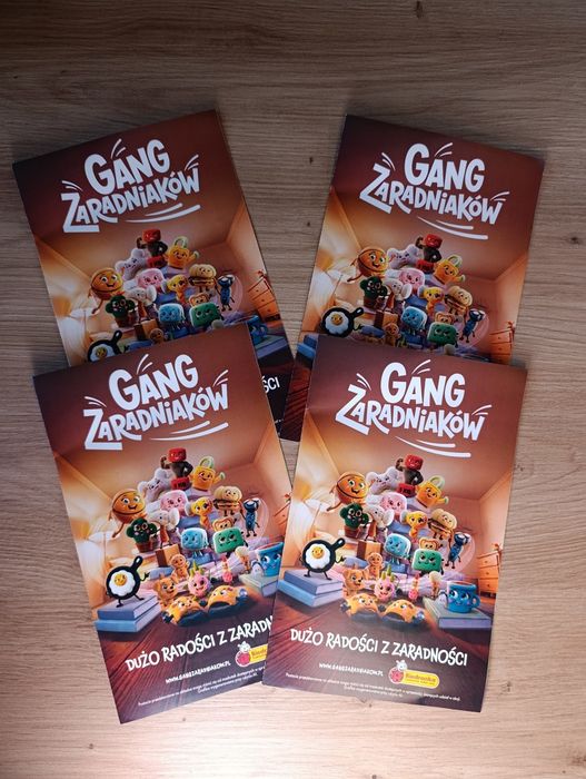 4 x album z naklejkami gang zaradniaków