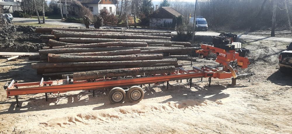 Trak mobilny spalinowy objazdowy