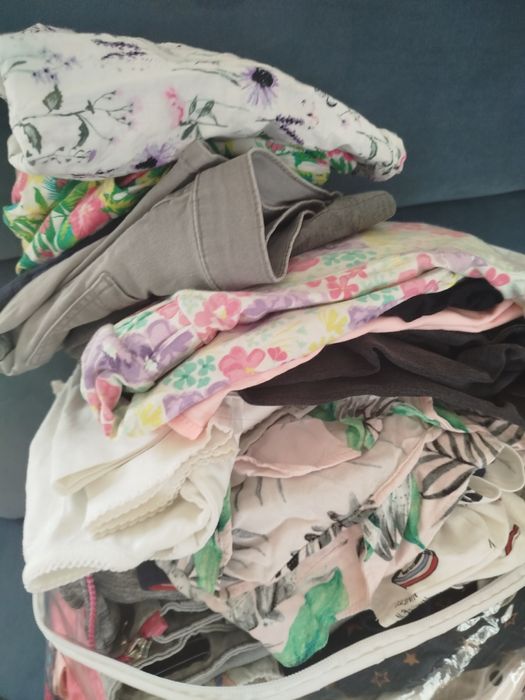 Paka ubrań 140-146, dziewczynka