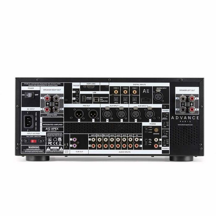 Advance Paris A12 APEX + Canton Vento 101 Walnut Gwarancja Salon Audio Świat Zestaw Stereo Fabrycznie nowy