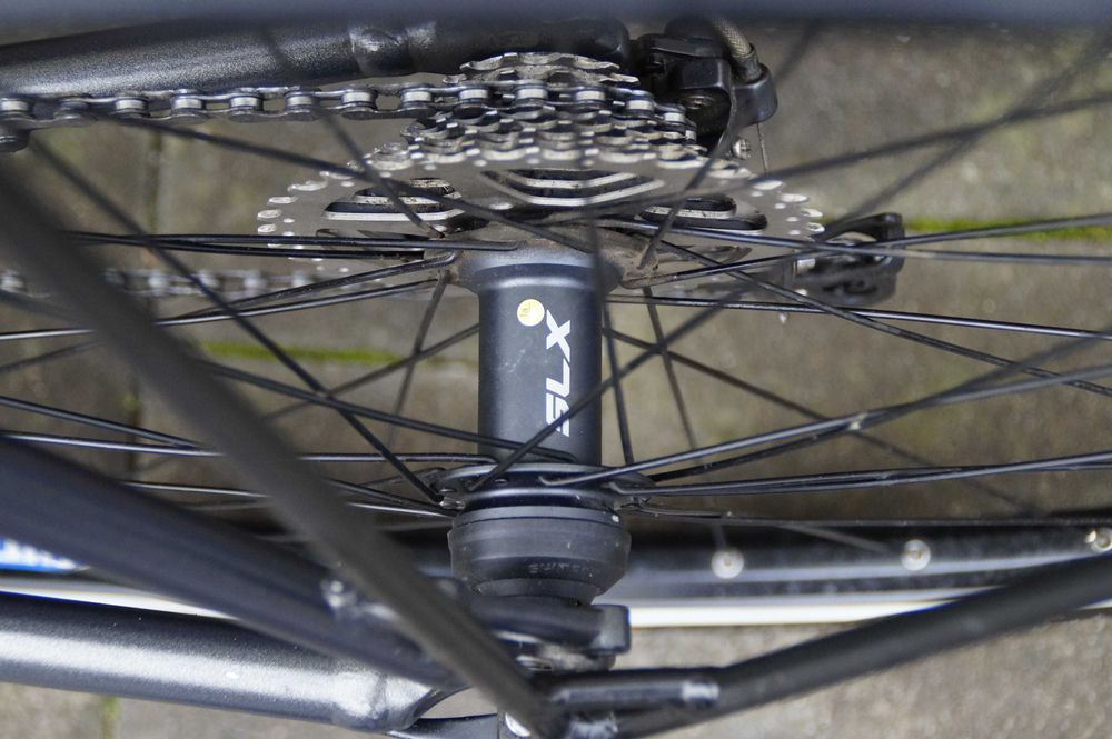 Rower trekkingowy pakiet shimano SLX