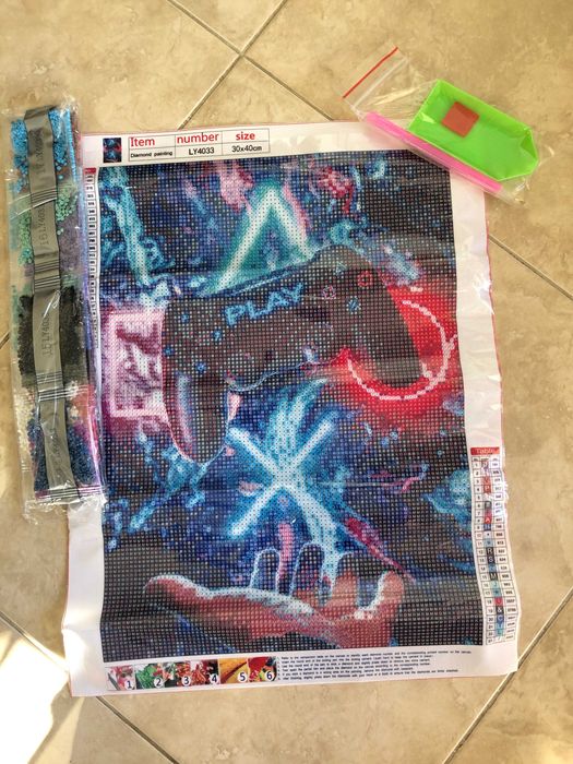 Kit diamond painting novo