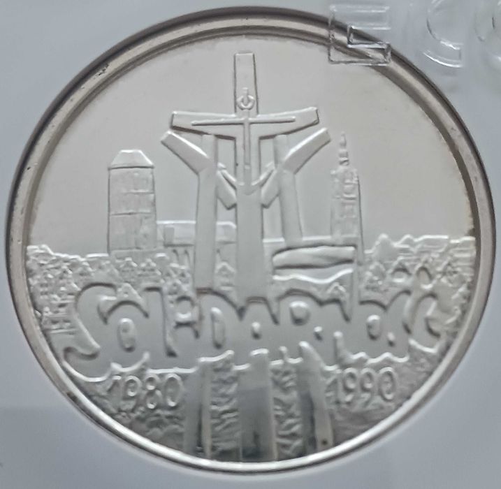 100 000 zł-10 lat NSZZ Solidarność 1990 r.-nr. 4-GCN-MS 63-TYP "B"